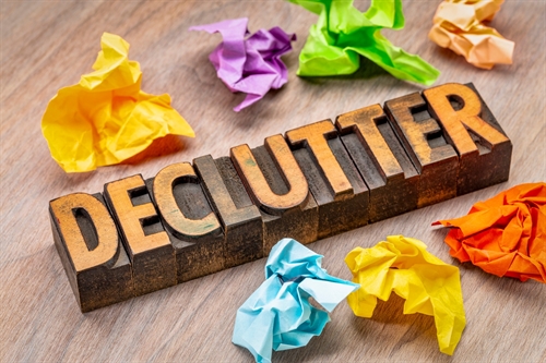 Five advantages of decluttering