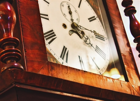 How to put a grandfather clock into storage