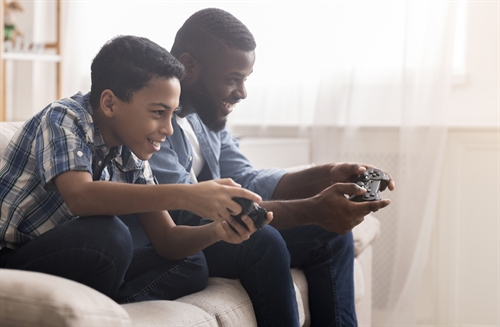 Storage for video games